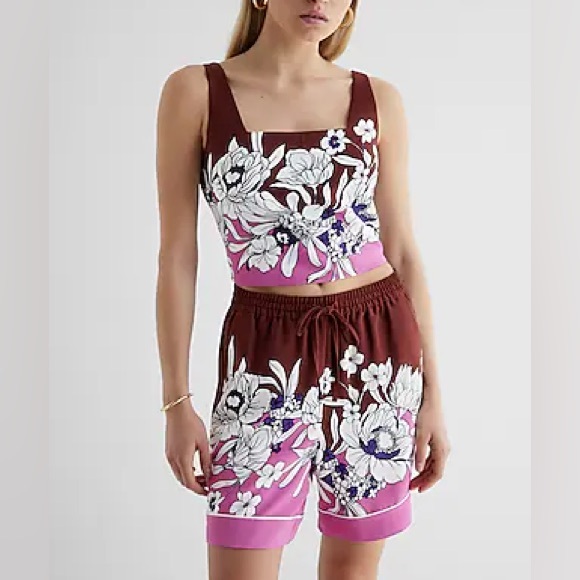 Summer Floral Shorts Set NWT - Picture 1 of 8